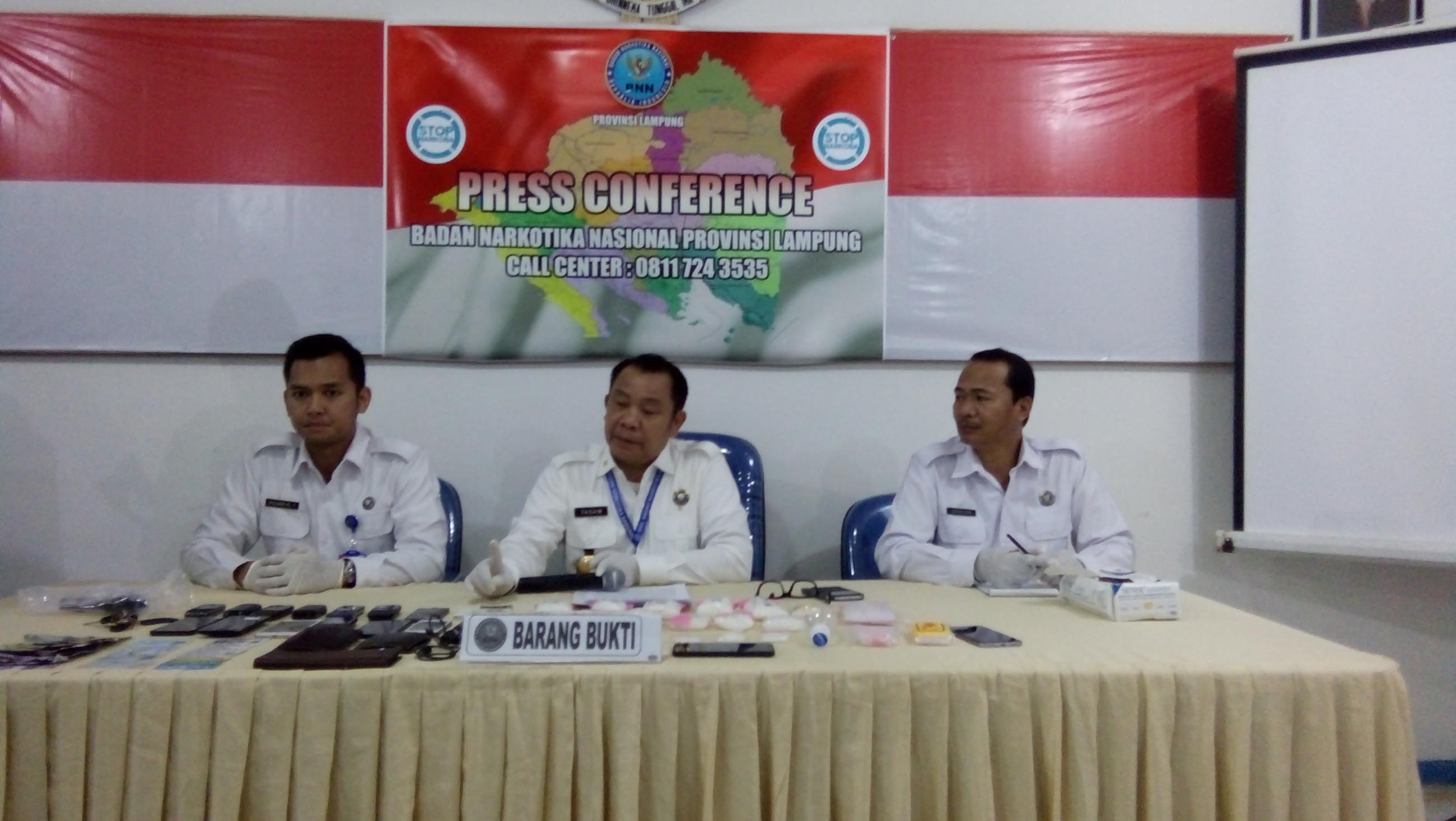 Ini Waktu yang Dibutuhkan BNNP Gulung 4 Pelaku Jaringan Pengedar Narkoba