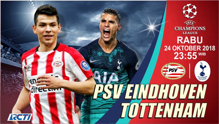 Liga Champions, PSV Eindhoven vs Tottenham Hotspur, Adu Tajam Serangan