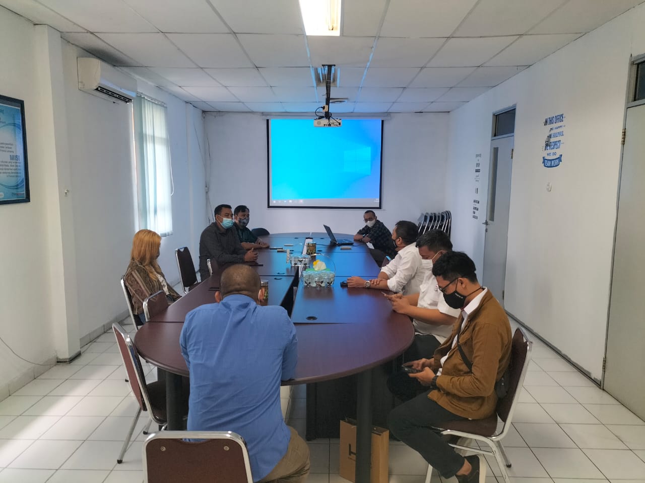 PT Hutama Karya Kunjungan ke Kantor Tribun Lampung, Sosialisasi Tarif Tol Lampung