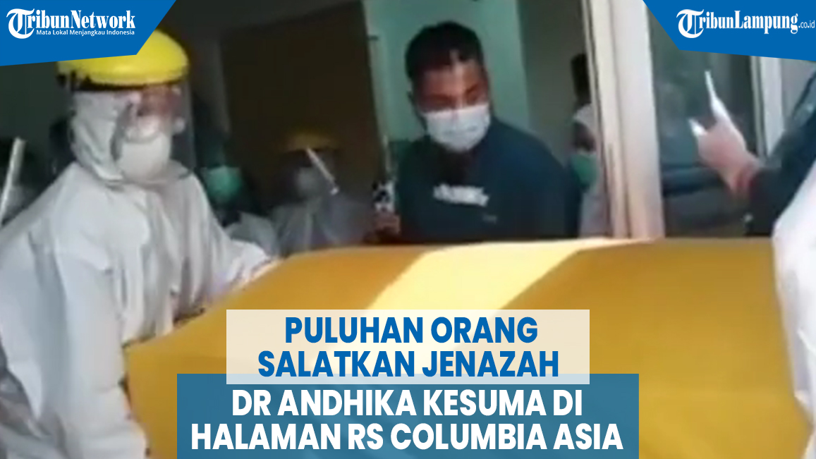 VIDEO Suasana Haru saat Jenazah Dokter Andhika Kesuma Disalatkan di Halaman RS
