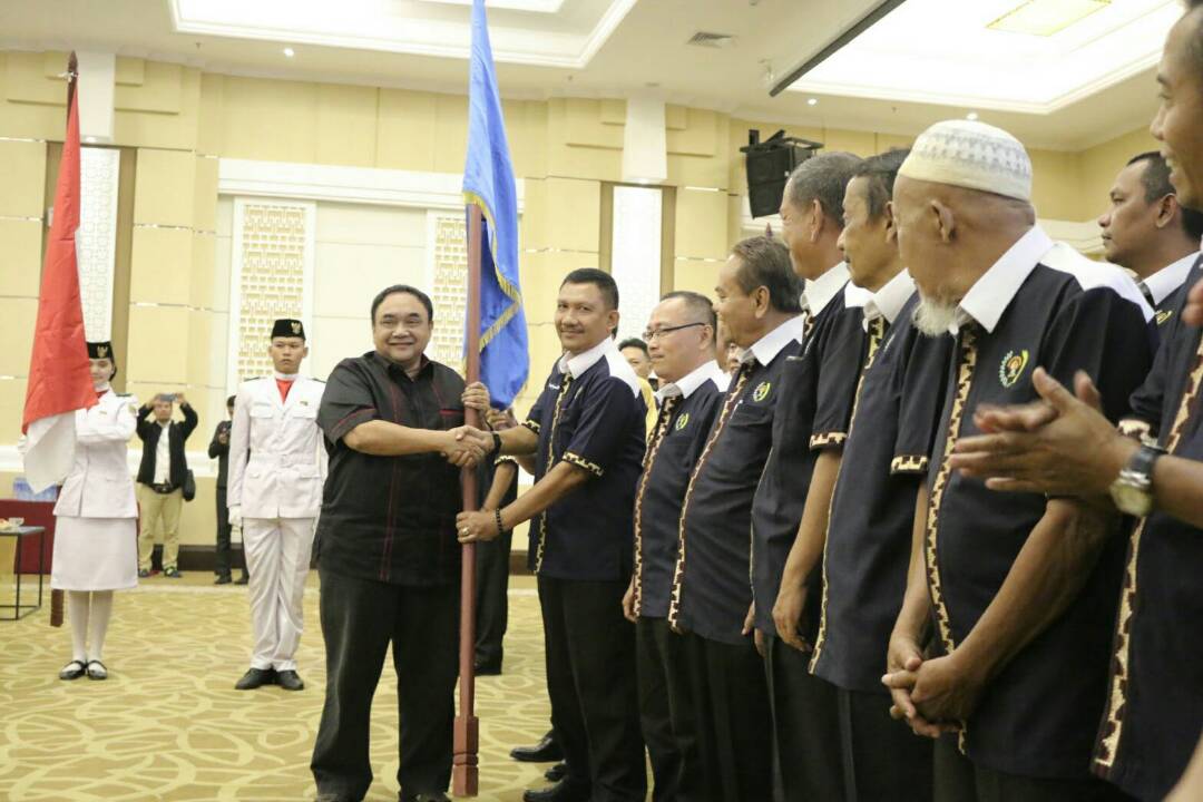 Supriyadi Alfian Resmi Dilantik sebagai Ketua PWI Lampung Periode 2016-2021