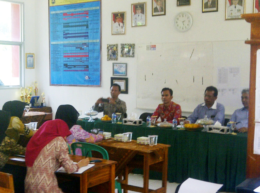 Tim Itjen Kemendikbud Datangi SMKN 9 Bandar Lampung