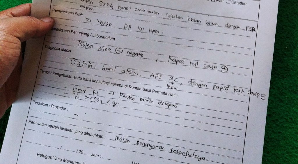 Hasil Rapid Test Disebut Positif Covid-19, Warga Natar Somasi RS Permata Hati