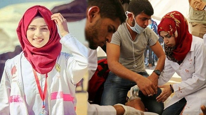 Ibunda Razan Najjar: Aku Berharap Melihatnya Dalam Gaun Pengantin, Bukan Kain Kafan