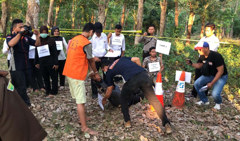 36 Reka Adegan Tewasnya Mahasiswa FISIP Unila Saat Diksar
