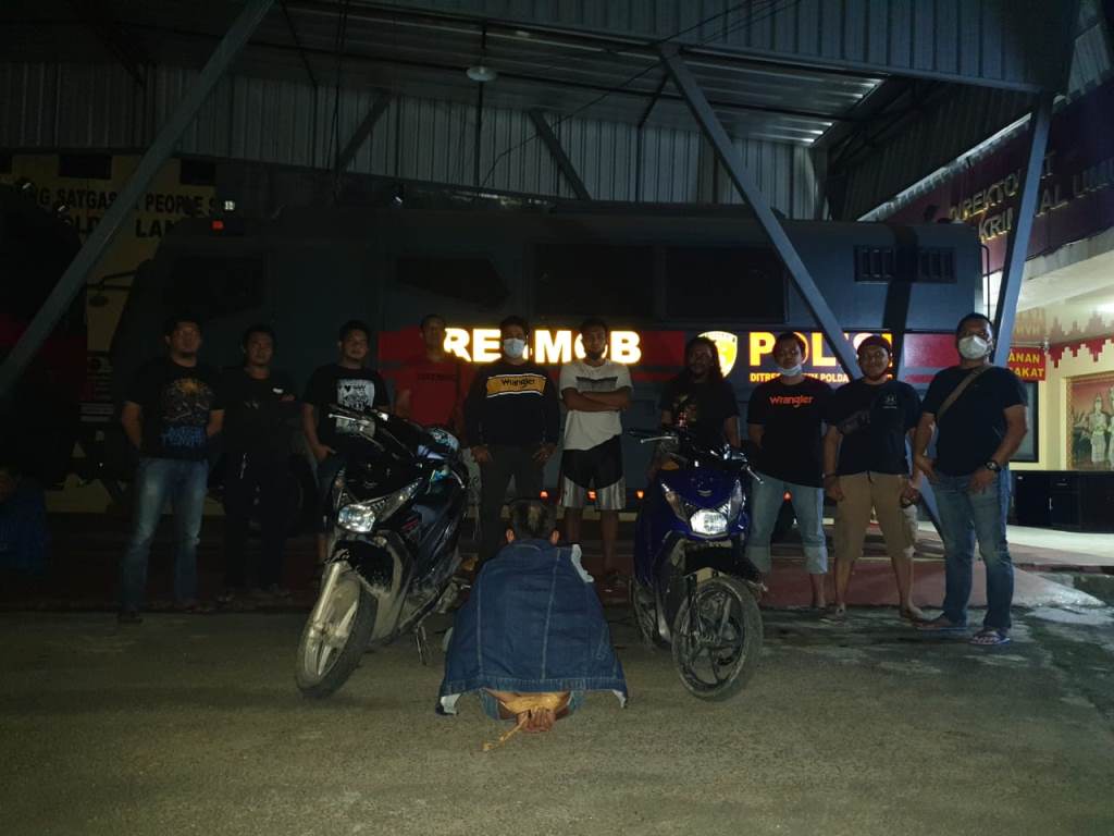 Kelabui Polisi, Remaja 17 Tahun di Bandar Lampung Ini Cat Ulang Motor Curiannya
