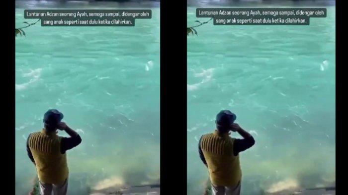 Momen Haru Ridwan Kamil Lantunkan Azan di Pinggir Sungai Aare, Ikhlas Lepas Eril