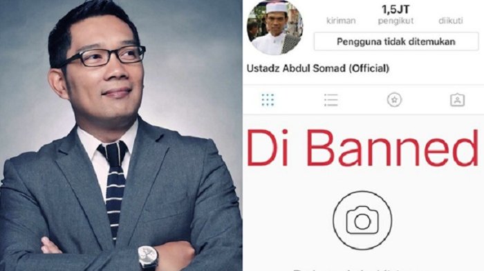 Akun Instagram Ustaz Abdul Somad Diblokir, Ini yang Dilakukan Calon Gubernur Jabar Ridwan Kamil!