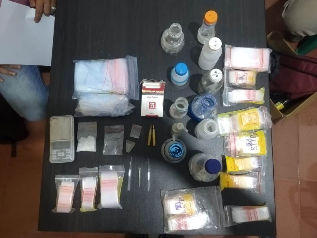 Ringkus 3 Tersangka, Polres Pringsewu Sita 11 Gram Sabu