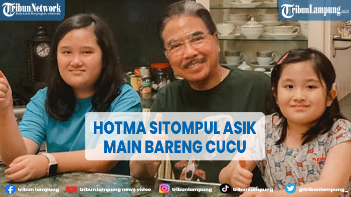 Hotma Sitompul Asyik dengan Cucu Saat Rosmawaty Ginting Mendadak Muncul