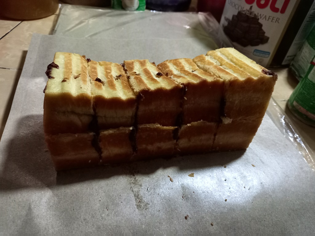 Kuliner Lampung, Ada Roti Bakar Khas Bandung di Jalan Tirtayasa