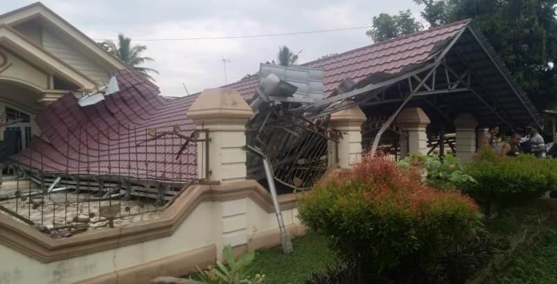 Tidak Ada Evakuasi Warga, Bencana Angin Puting Beliung 4 Desa di Lampung Timur