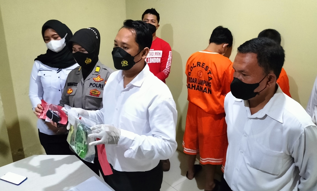 Amankan Sabu 529 Gram, Polresta Bandar Lampung Ciduk 2 Bandar
