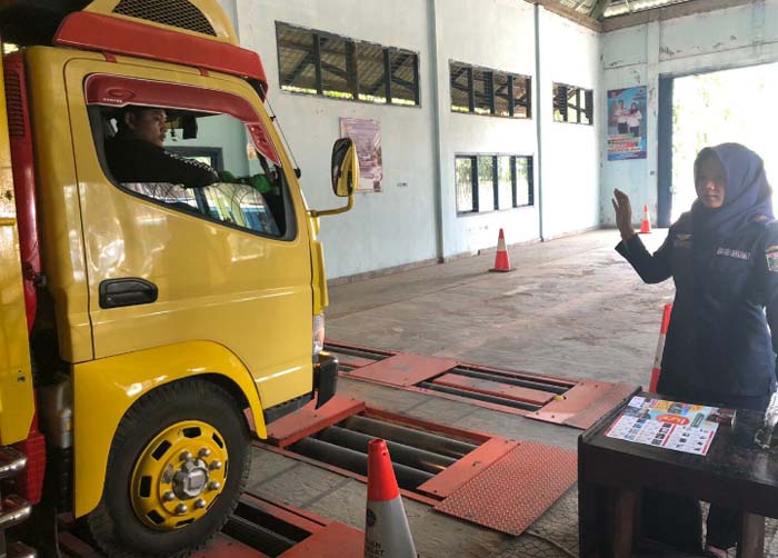 Tercatat 8.567 Kendaraan Uji Berkala Kito Go Dishub Lamteng