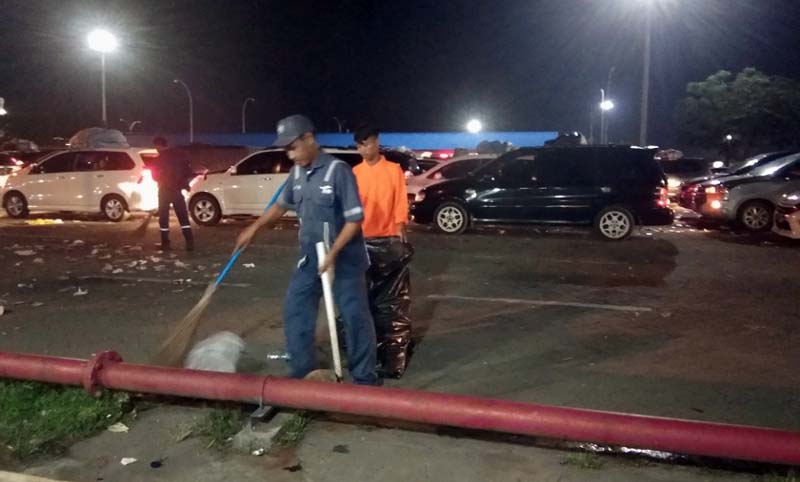 Volume Sampah di Pelabuhan Bakauheni Naik Selama Mudik dan Arus Balik Lebaran