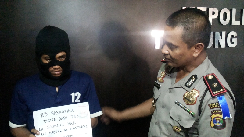 Buruh Bangunan Ditangkap Saat Akan Transaksi Sabu