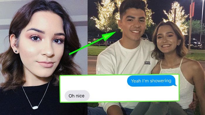 Cewek Lagi Mandi Mendadak Dapat Pesan dari Pacar, Diminta Foto Pose Begini