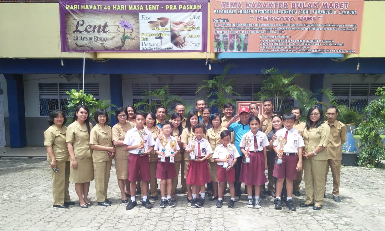 6 Siswa SD Methodist Immanuel Bandar Lampung Torehkan Prestasi di O2SN Telukbetung Utara