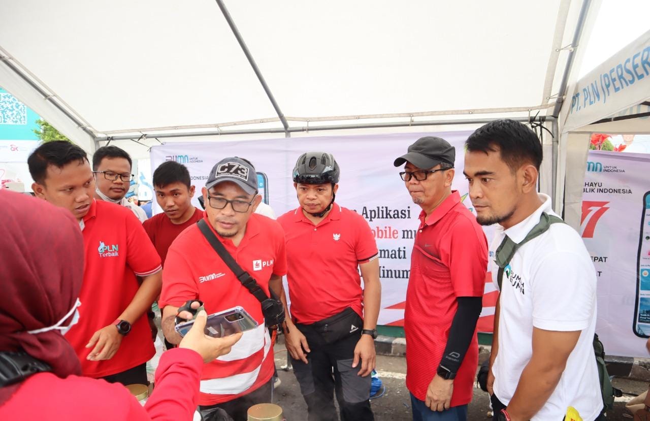 Ratusan Pengunjung Car Free Day di Bandar Lampung Instal Aplikasi PLN Mobile, Ada Apa?