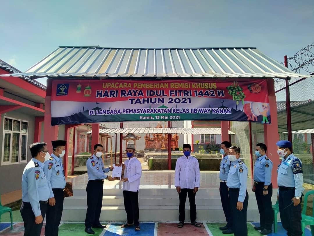 267 Napi Lapas Way Kanan Dapat Remisi Lebaran