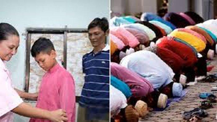 Menginspirasi, Sang Ayah Sangat Mendukung Anaknya Jadi Mualaf. Tiap Jam 5 Dibangunkan Makan Sahur