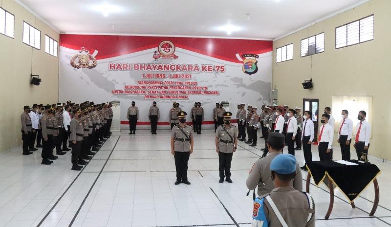 Iptu Suheri Gantikan Iptu Ricard Jabat Kasat Narkoba Polres Lampung Timur yang Baru