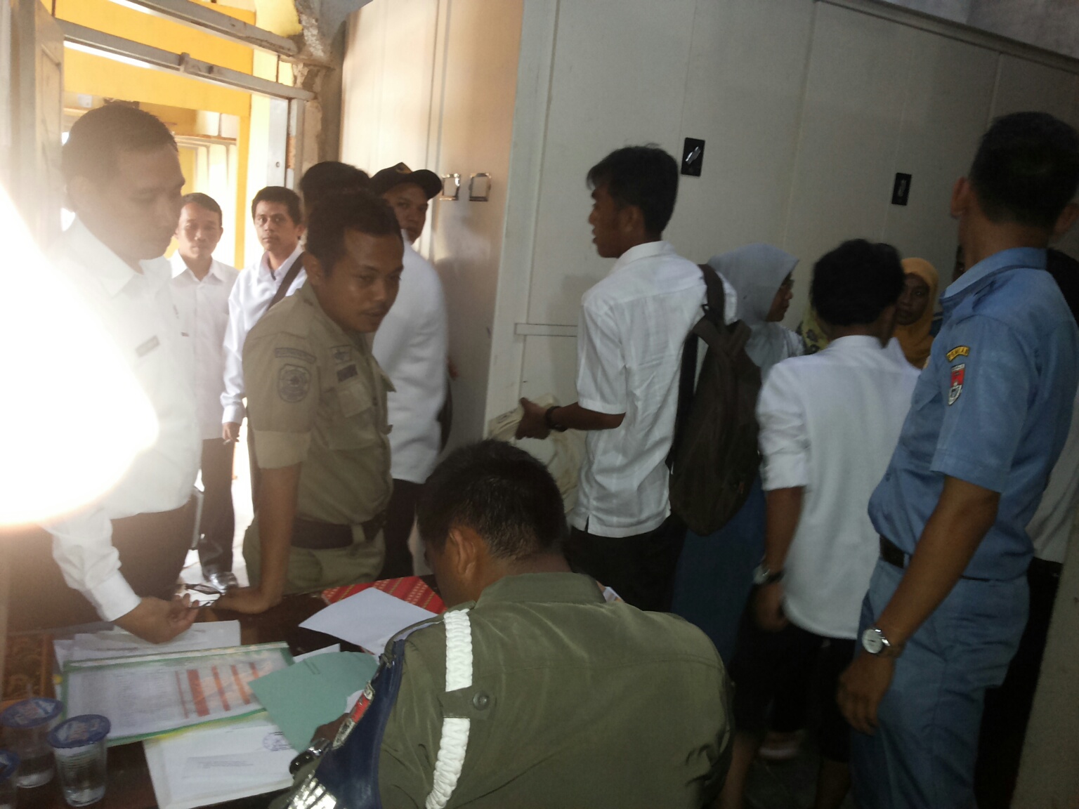 Sat Pol PP Mesuji Data Absensi PNS dan Non-PNS