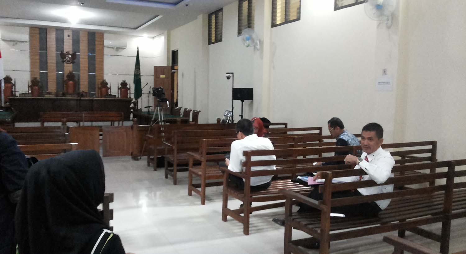 Agenda Sidang Bupati Tanggamus Nonaktif Molor