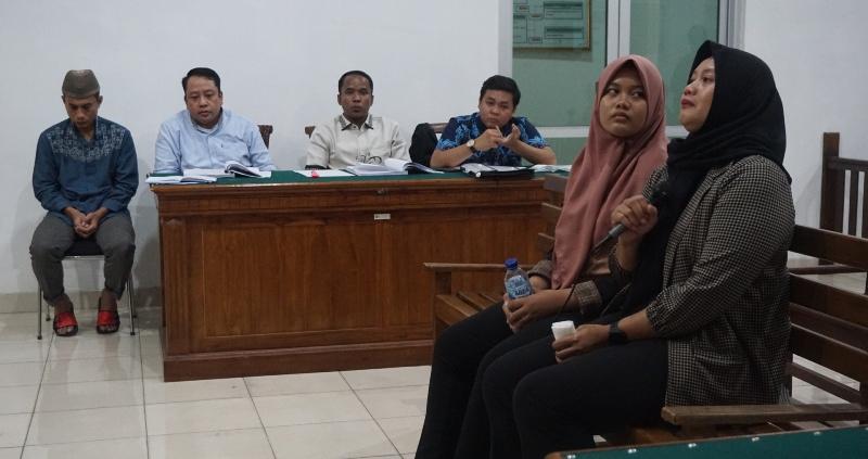 Ipda Ety Menangis Histeris, Kecewa Pembunuh Suaminya Divonis 12 Tahun Penjara