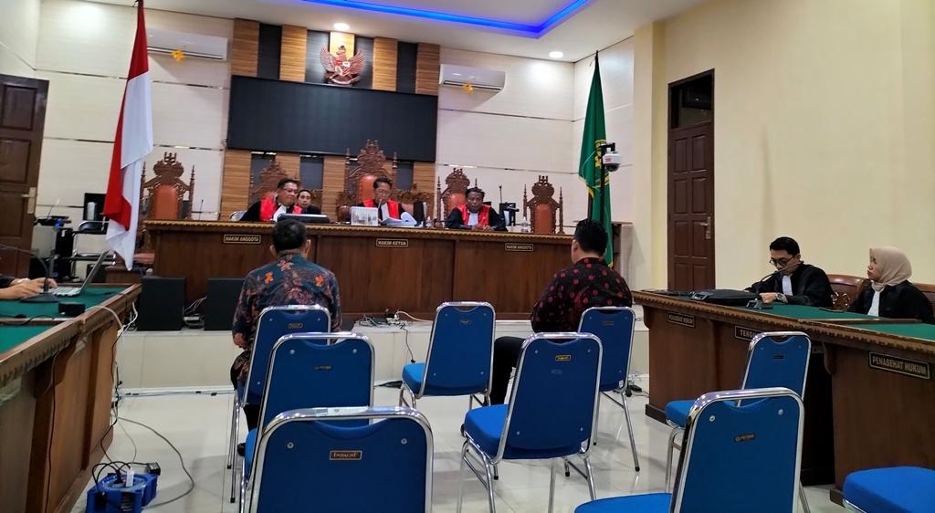 Sidang Lanjutan Kasus Suap PMB Unila, Heryandi dan M Basri Divonis 4 Tahun 6 Bulan Penjara