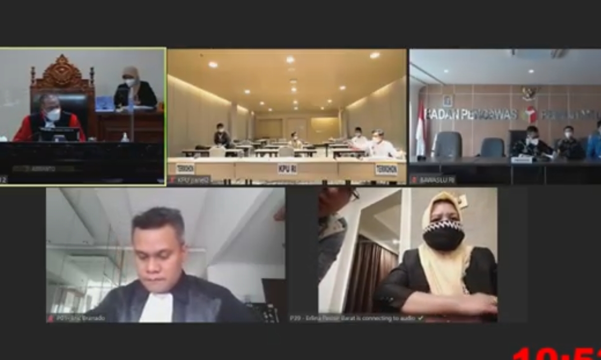 Sidang di MK, Bawaslu Pesisir Barat Klaim Tak Ada Pelanggaran TSM