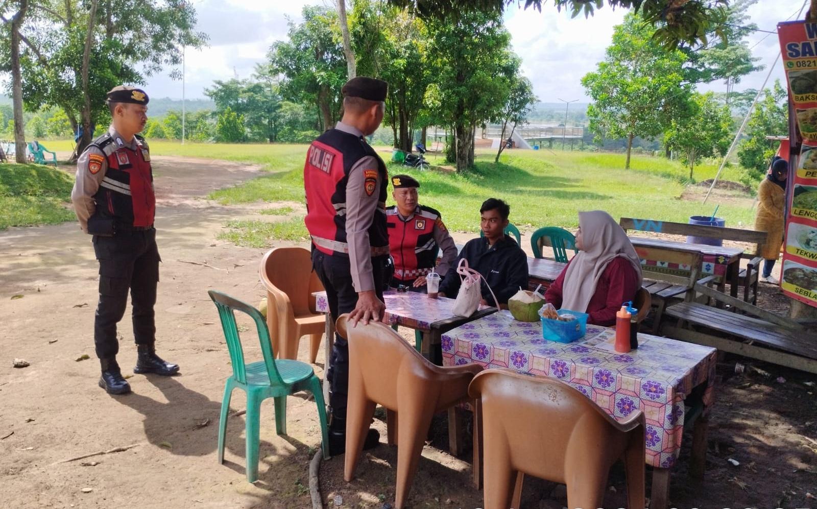 Sat Samapta Polres Tulangbawang Sambang Daerah Rawan, Hadirkan Rasa Aman dan Nyaman 