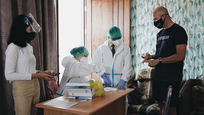 Skuat Badak Lampung FC Jalani Rapid Test Rutin, Hasilnya?