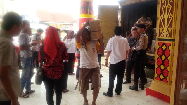 Soal UN SMP Tiba di Disdik Lampura