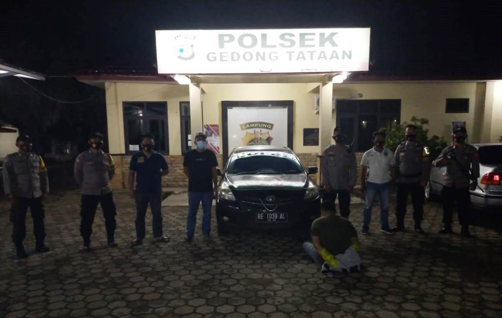 Sopir Taksi Online Ditusuk Penumpangnya di Jalinbar Pesawaran, Order Minta Diantar ke RS