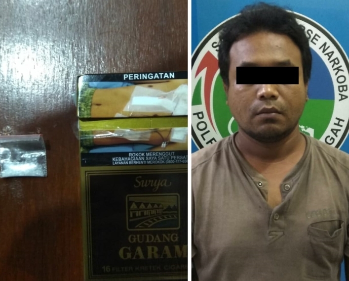 Nekat Transaksi Sabu di Rest Area Tol Lampung, Sopir Truk asal Rembang Diringkus