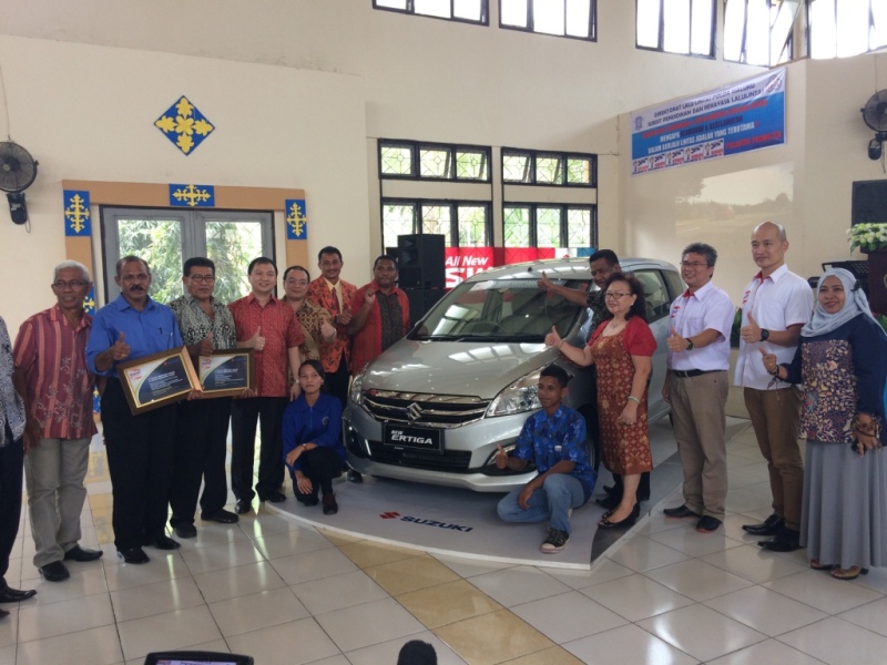 Suzuki Indomobil Sales Donasi Unit Kendaraan Bermotor Program CSR Pendidikan