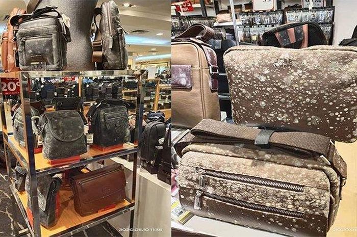 Mal Tutup 2 Bulan karena Corona, Tas dan Sepatu di Etalase sampai Jamuran