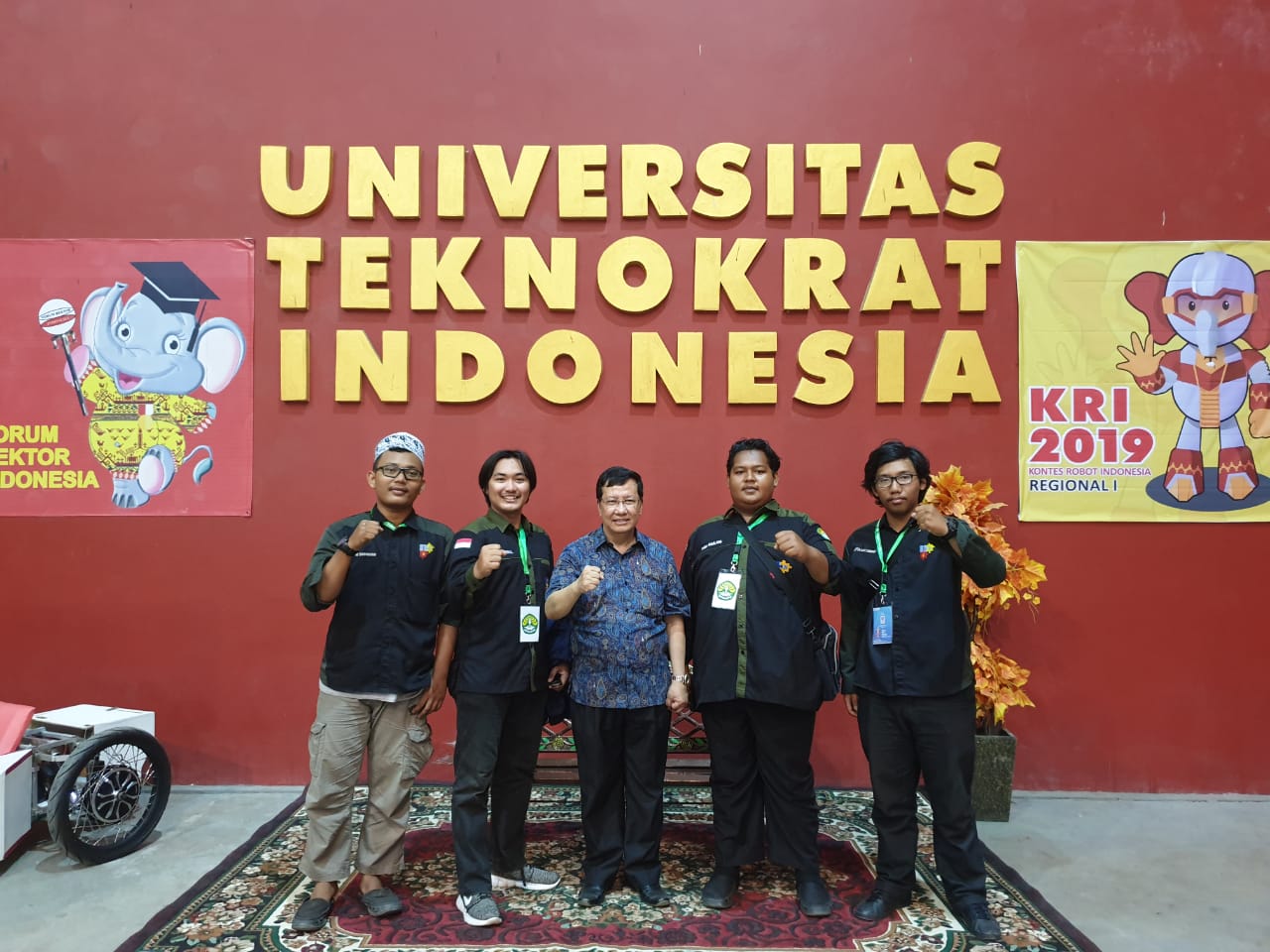 KRSTI Siap Goncang Panggung Kontes Robot Indonesia 2019 di Teknokrat
