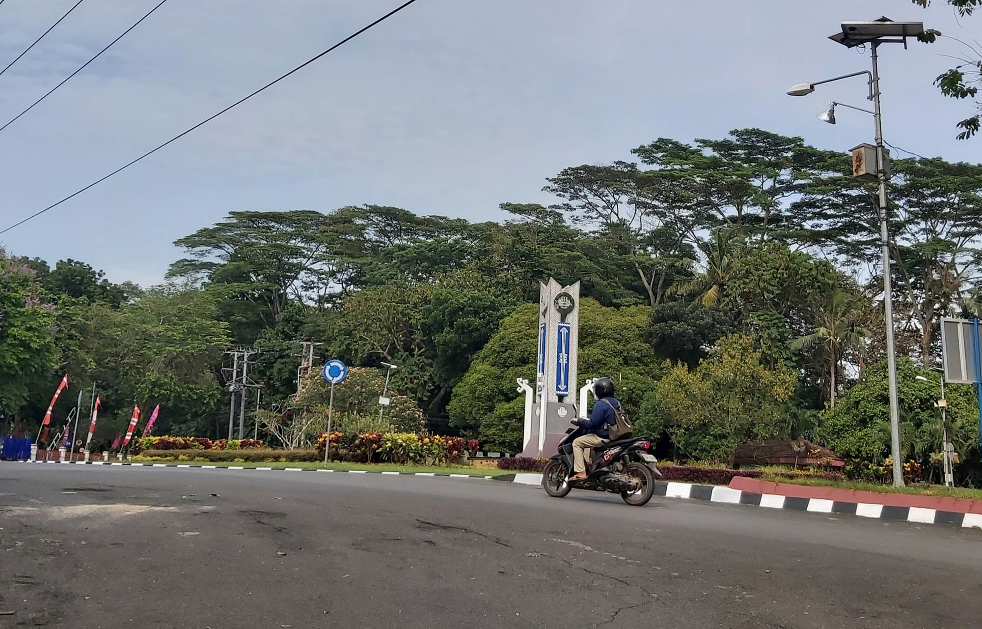 Terapkan WFH Pasca Pegawai Positif Covid-19, Kampus Universitas Lampung Pagi Ini Lengang