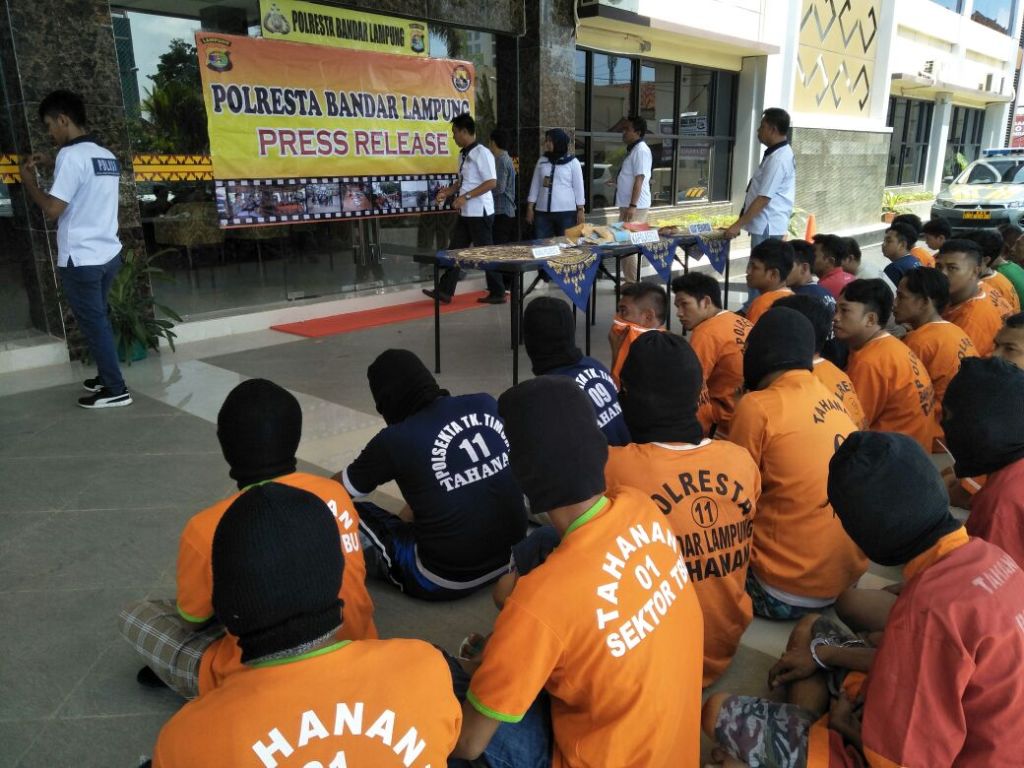 Sebulan, Polresta Bekuk 59 Tersangka Narkoba