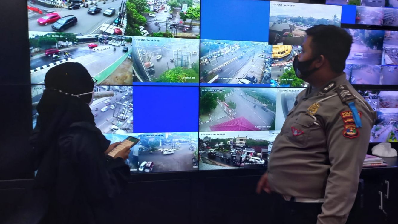 e-Tilang di Bandar Lampung Tetap Berjalan Selama Operasi Zebra Krakatau 2021