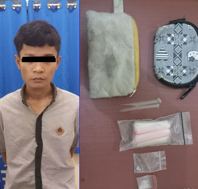 Sembunyikan Sabu di Kebun Singkong, Tukang Cukur di Lampung Tengah Ditangkap Polisi