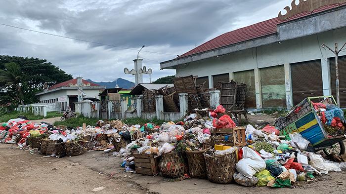 Dinas Lingkungan Hidup Pringsewu Ungkap Tumpukan Sampah di Pasar Gadingerjo Ulah Oknum