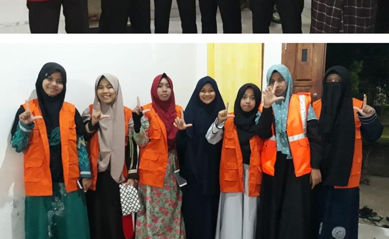 UAR Lampung Kirim Tim Trauma Healing ke Korban Gempa Lombok