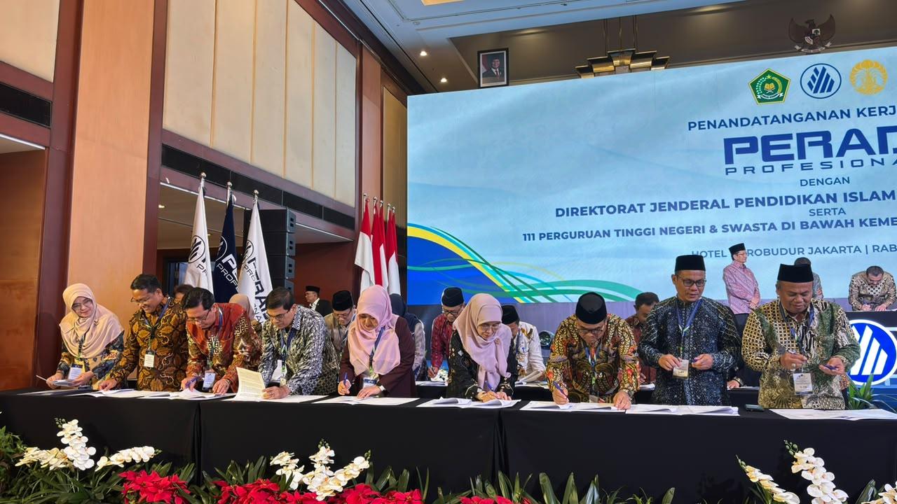 UIN RIL Gandeng PERADI Profesional untuk Perkuat Jalur Profesi Lulusan Fakultas Syariah - Tribunlampung.co.id
