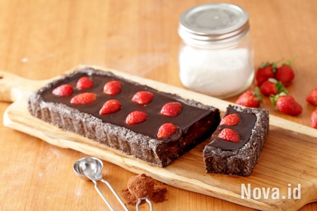 Unbake Cheese Chocolate Almond Ini Rasanya Istimewa, Mau?