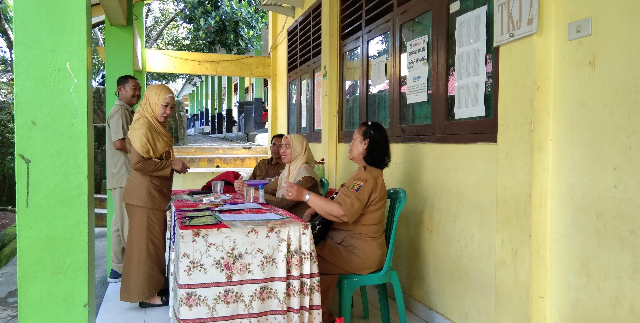 SMKN 1 Bandar Lampung Tetap Gelar UNBK, Sekolah Sediakan Sabun untuk Cuci Tangan Siswa
