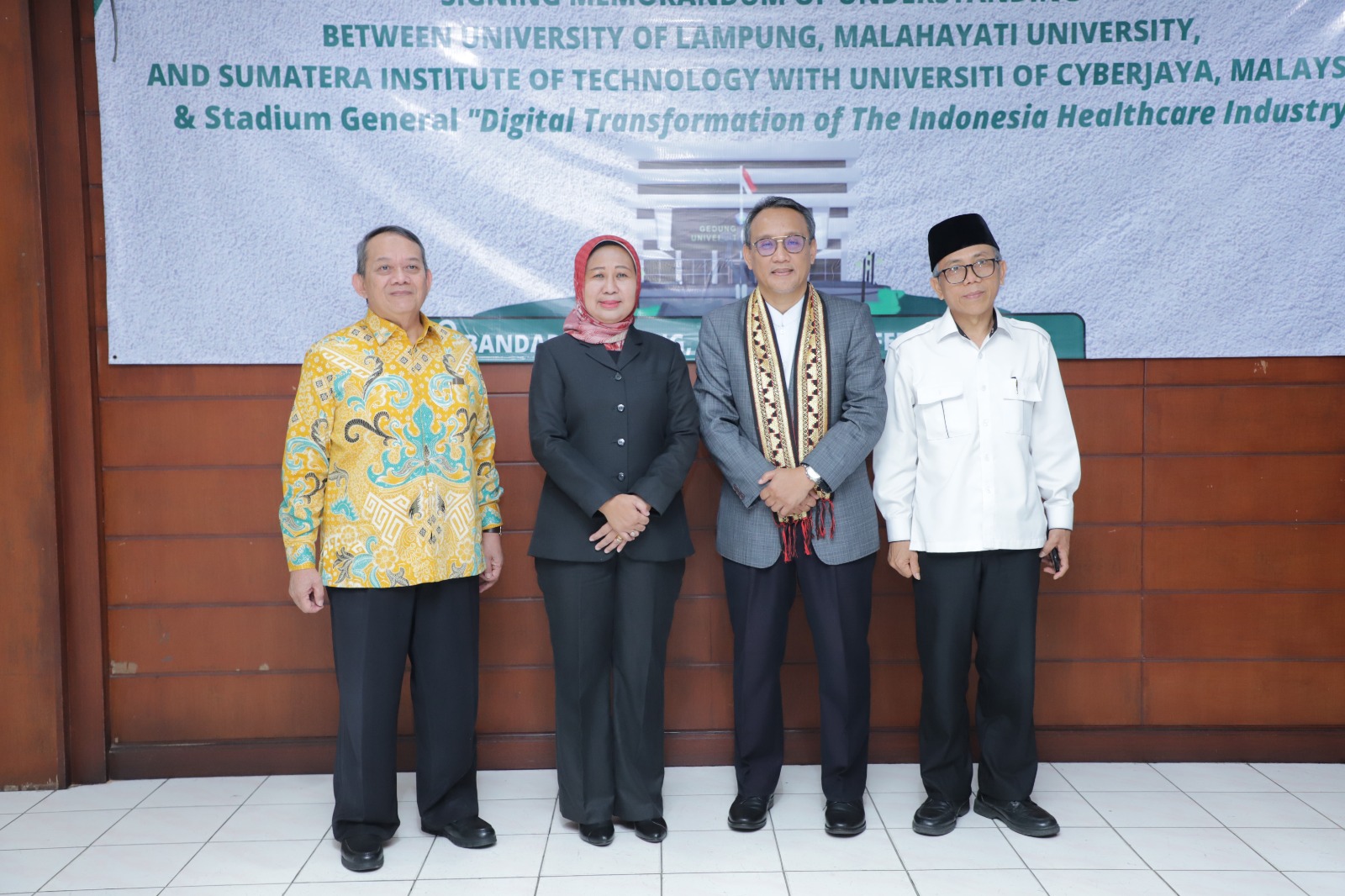 Universitas Lampung, Unmal dan Itera Teken MoU dengan UoC Malaysia