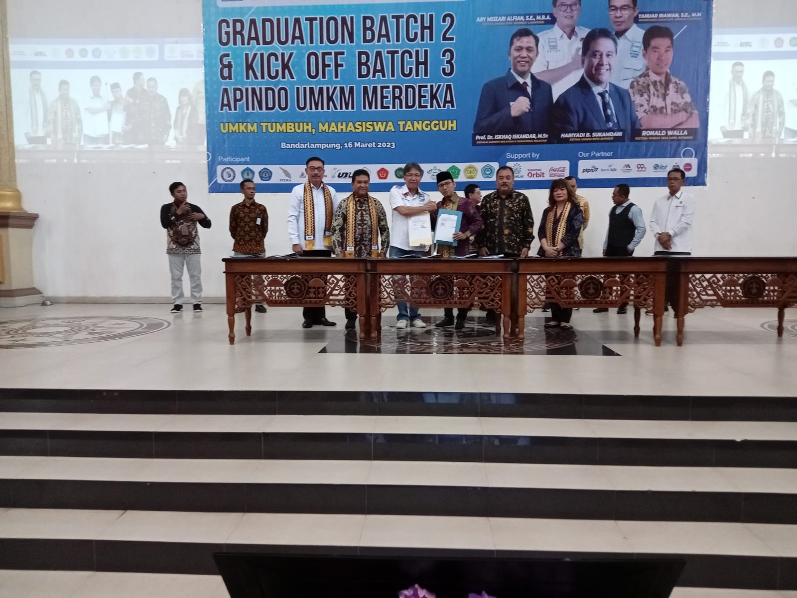 Universitas Saburai dan Apindo Lampung Kerja Sama Magang UMKM Merdeka